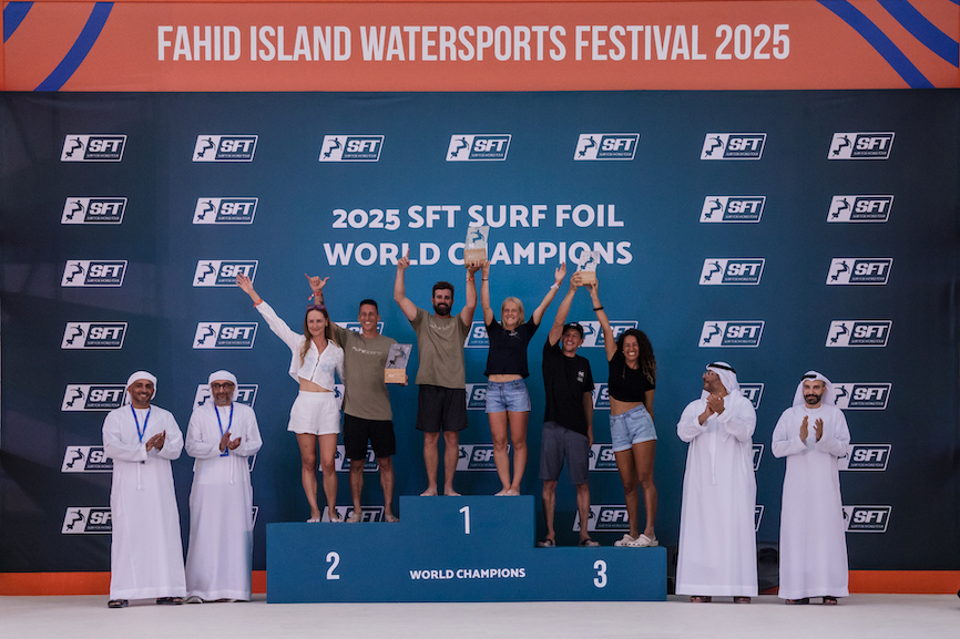 News SFT crowns first E-Foil World champions in Abu Dhabi thriller image